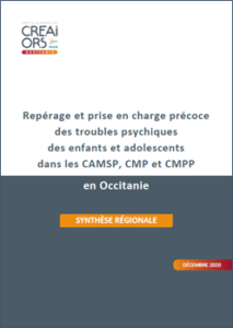 Repérage et prise en charge précoce des troubles psychiques des enfants et adolescents dans les CAMSP, CMP et CMPP en Occitanie